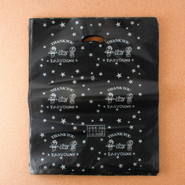 양장비닐봉투(블랙-35cm) 100p 다용도 의류봉투